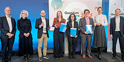Ausgezeichnete Nachwuchstalente in den Quantentechnologien