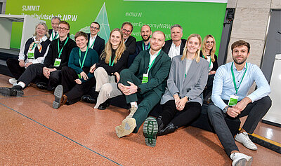 Gruppenfoto vom KNUW-Team