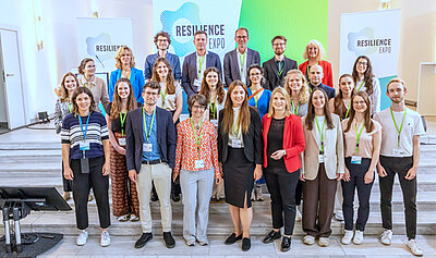 Das Organisationteam der Resilience Expo.